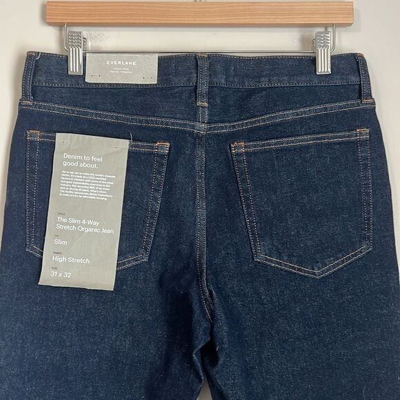 Everlane Men's The Slim 4 Way Stretch Organic Jeans - Picture 6 of 11